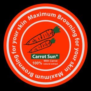 Carrot Cream - 350ml - Natural Sun Tanning Cream